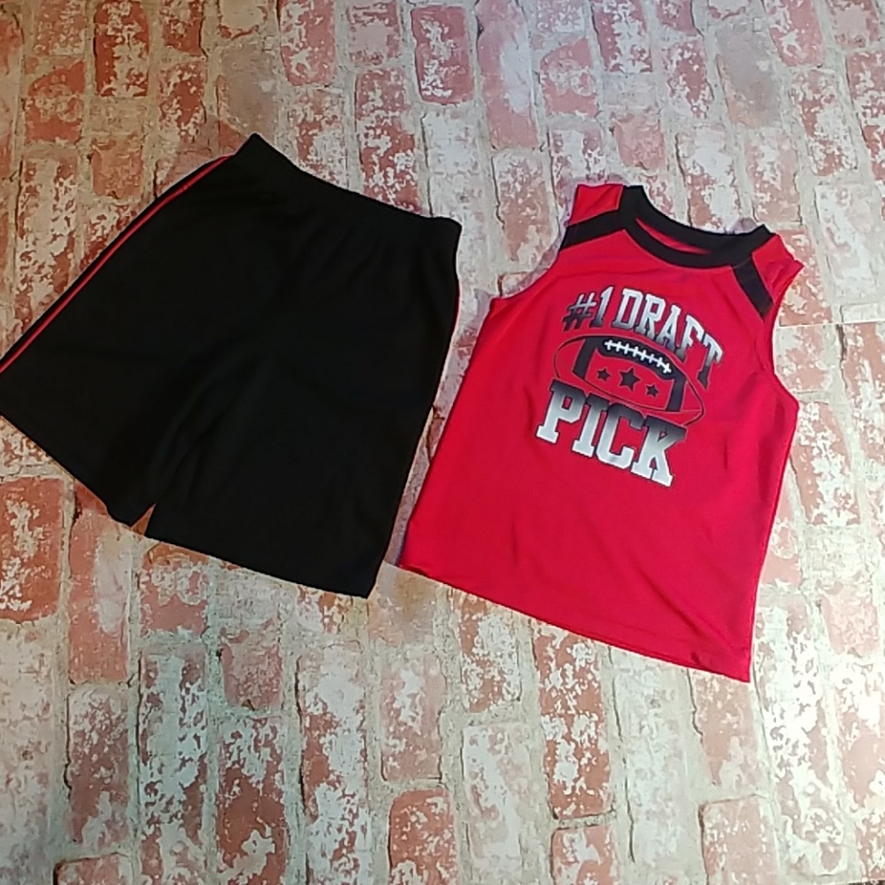 Red and black 2pc set